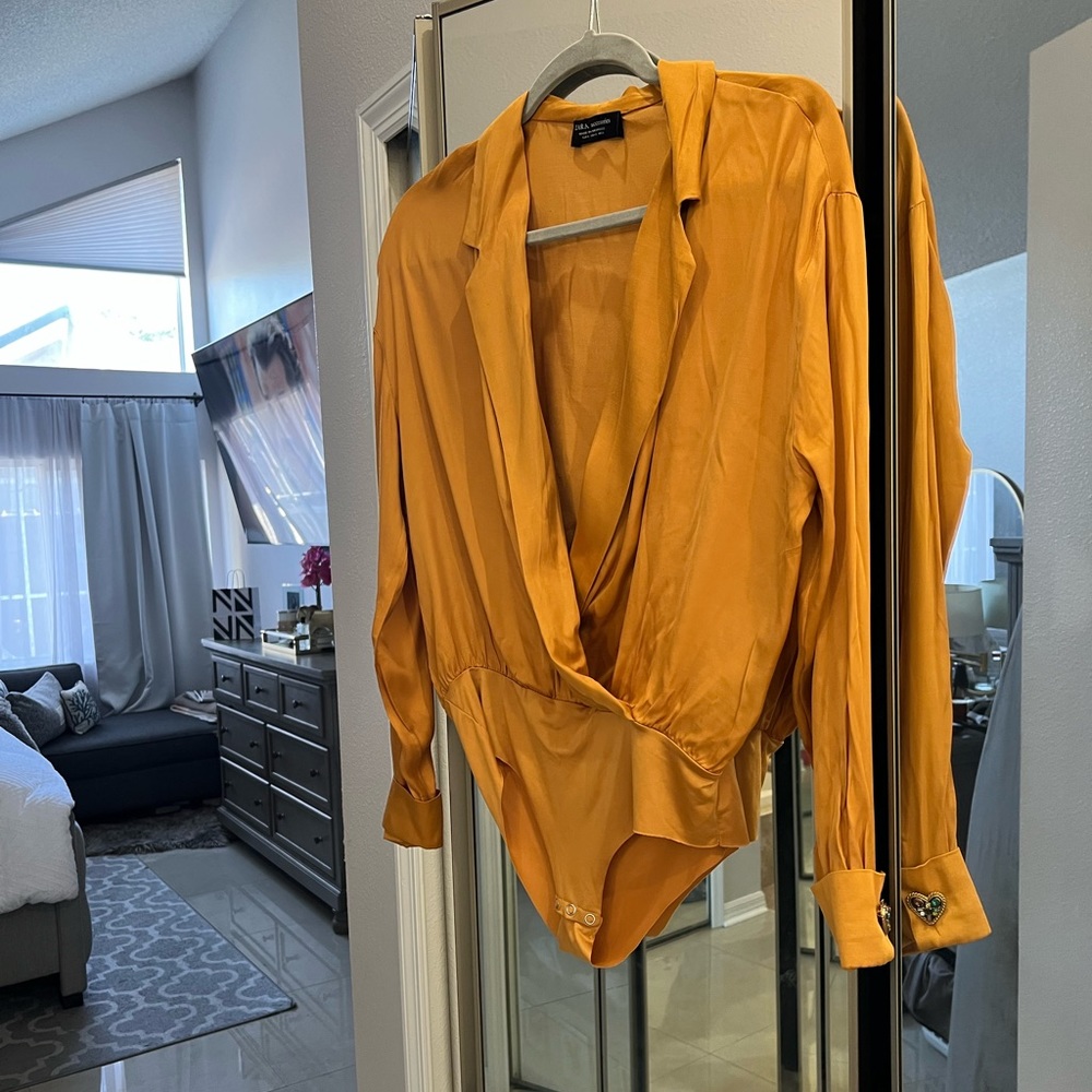 Zara Long Sleeve Body Suit